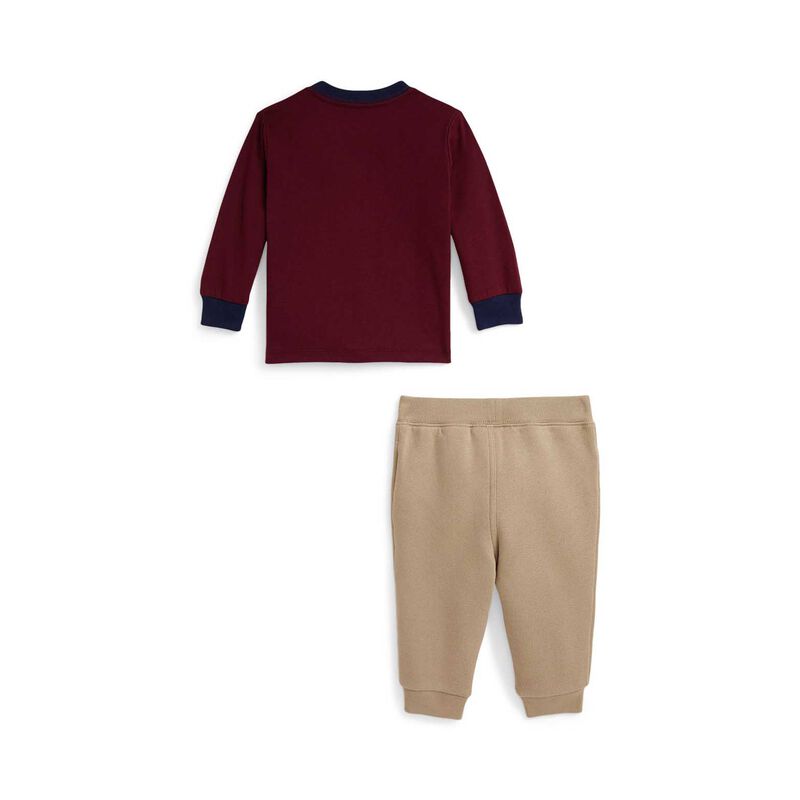 Polo Ralph Lauren Knit Pant Set 3-24M image number 1